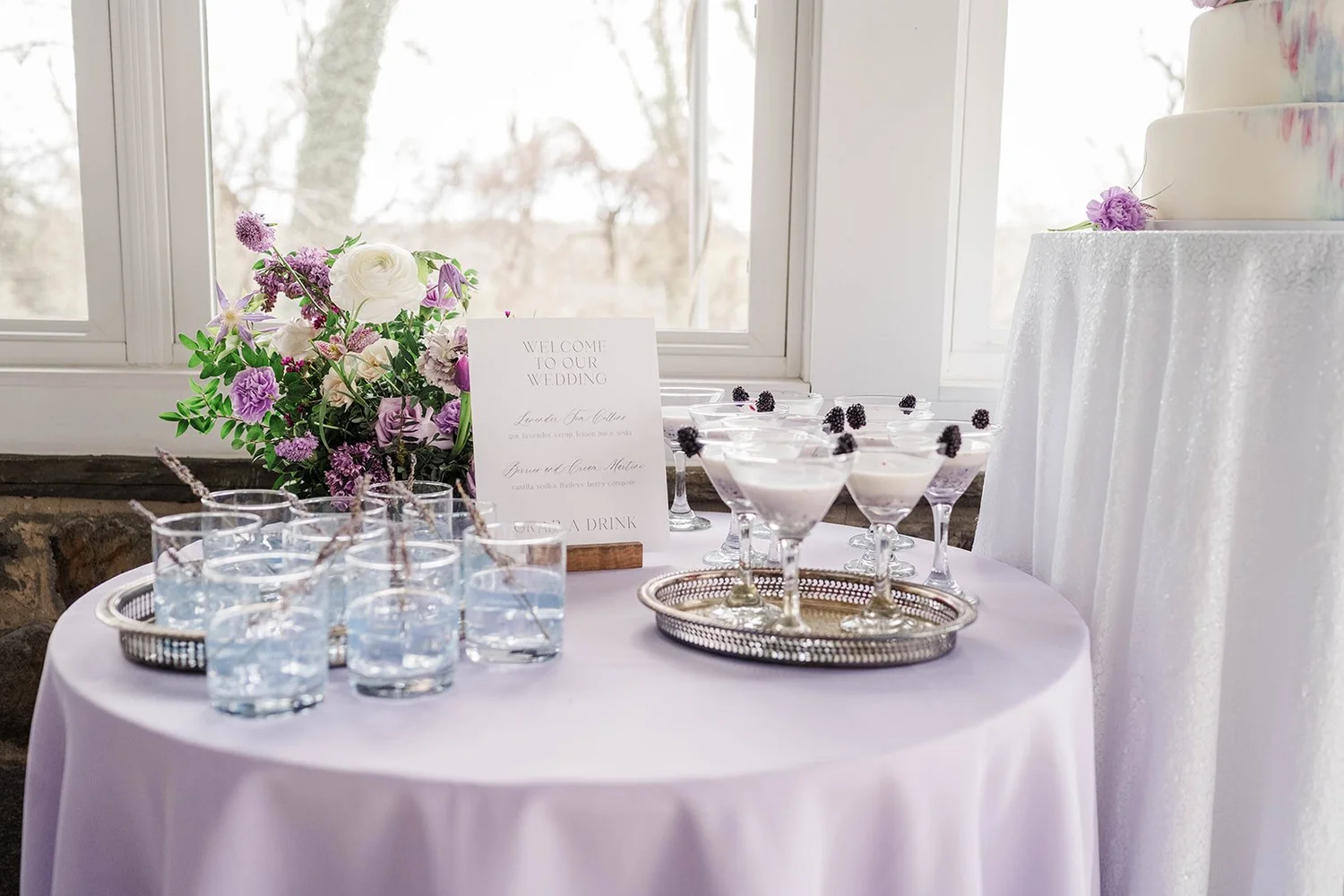 Social event table setup