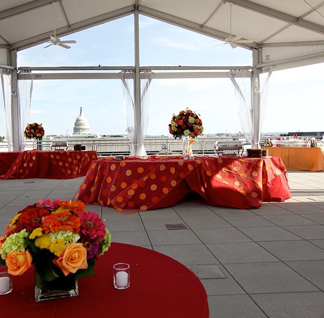 20 F St. NW Conference Center & Capitol View Rooftop — event rentals by Zoe Events
