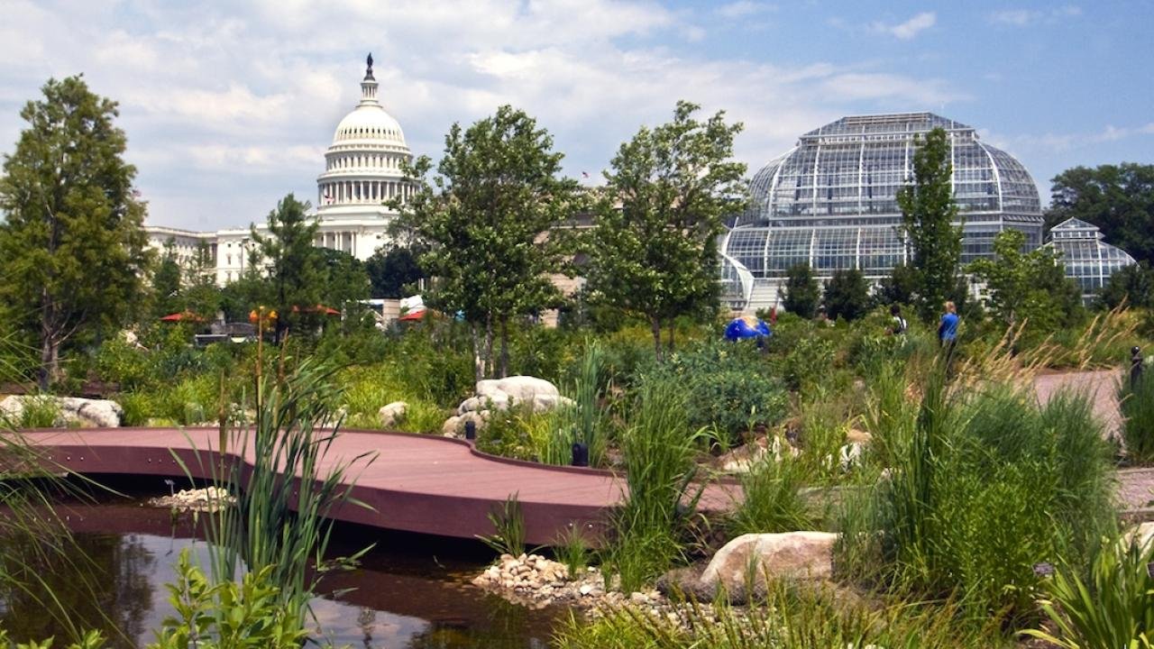 U.S. Botanic Garden Amphitheater — event rentals by Zoe Events